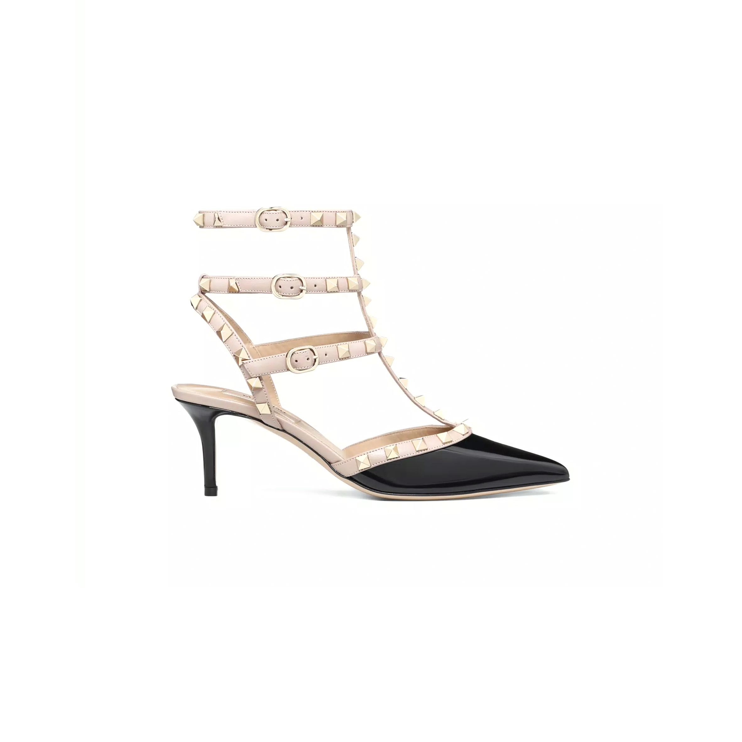 VALENTINO ROCKSTUD CAGED PUMP 65MM 5W2S0375VNW_N91